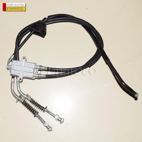 Front Brake Tube Brake Cables Brake Line of JIANSHE 250-3 ATV,it's for drum brake models