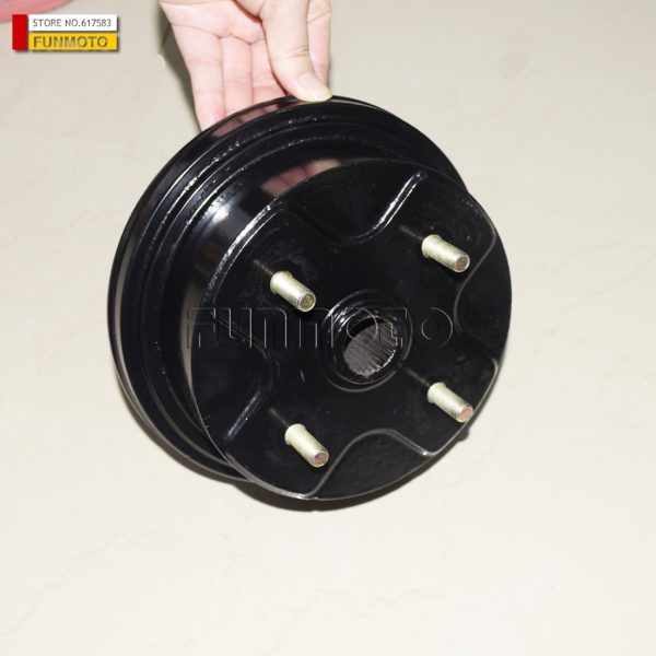 Wheel Rm Rr Drum Brake Cover Suit For JIANSHE 400 ATV/JS400 ATV-2 - Image 3