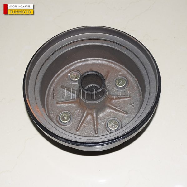 Wheel Rm Rr Drum Brake Cover Suit For JIANSHE 400 ATV/JS400 ATV-2